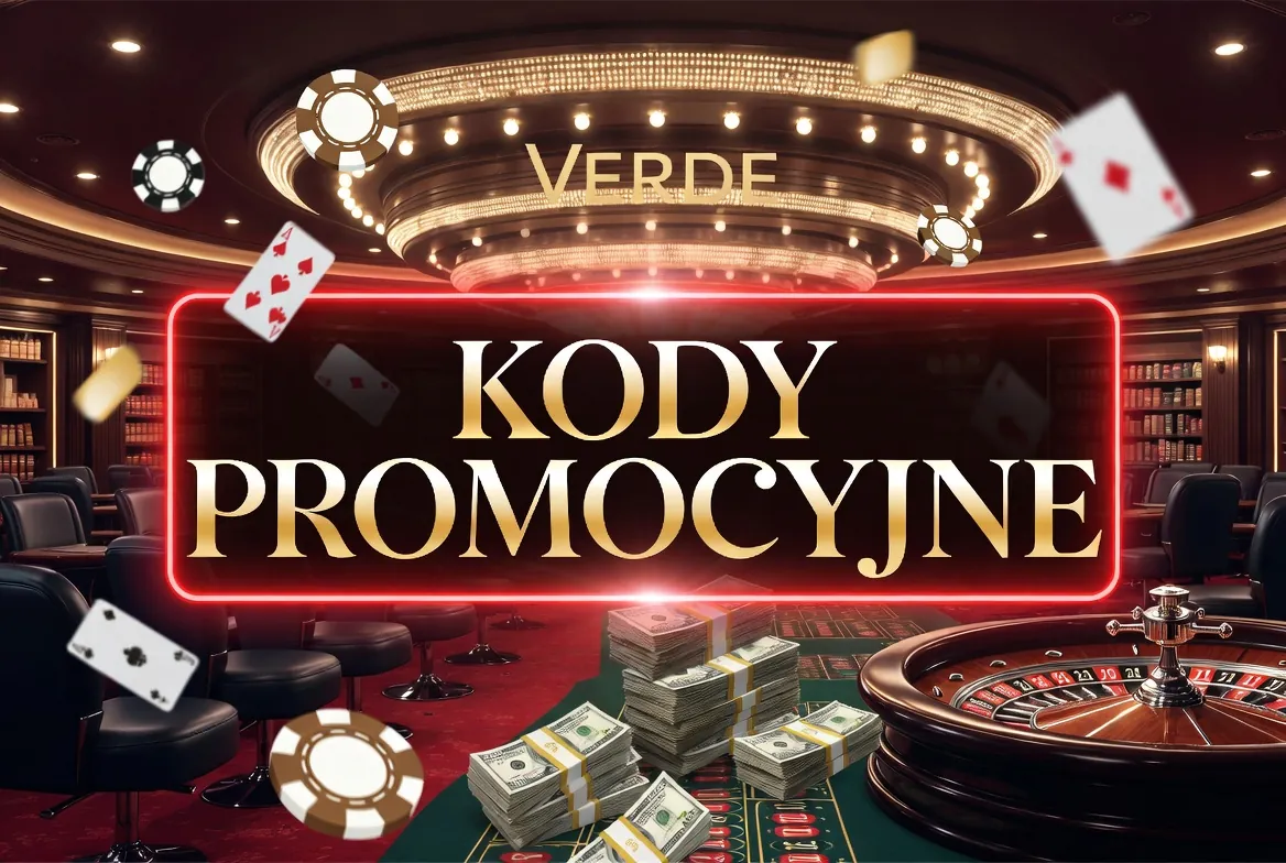 Kod promocyjny Verde Casino — pole na kupon w formularzu kasyna